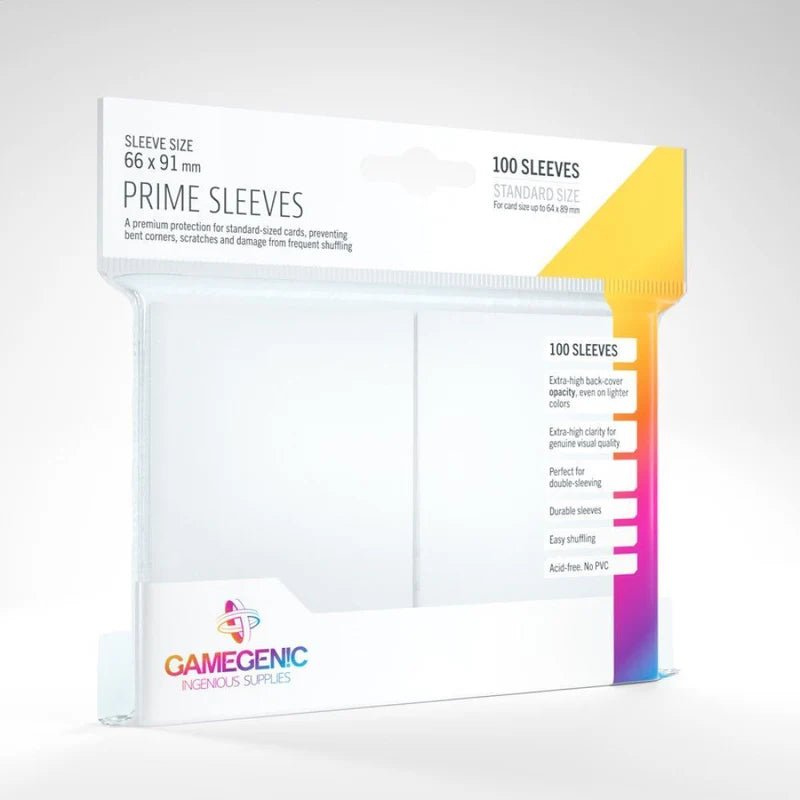 Prime Sleeves 100 Sleeves - WiredVillage Games - Gamegenic